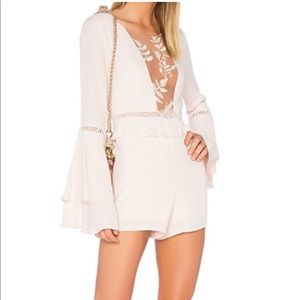 For Love & Lemons Emilia Romper